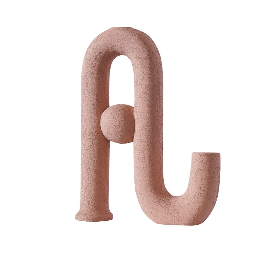 Light Clay Ceramic Bud Vase FA-D21095A