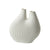 White Ceramic Ribbed Bud Vase FA-D21100