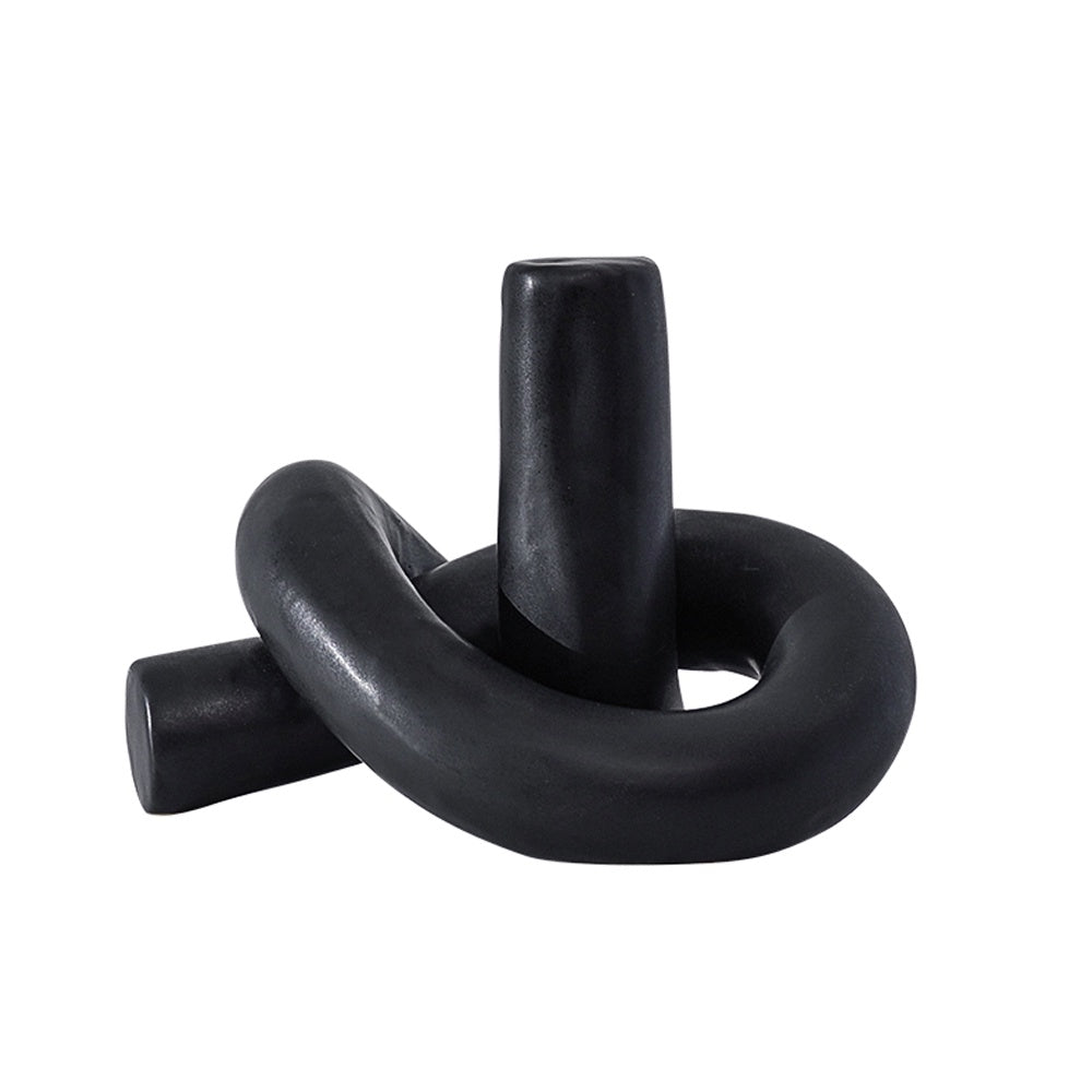 Black Ceramic Bud Vase FA-D21101B
