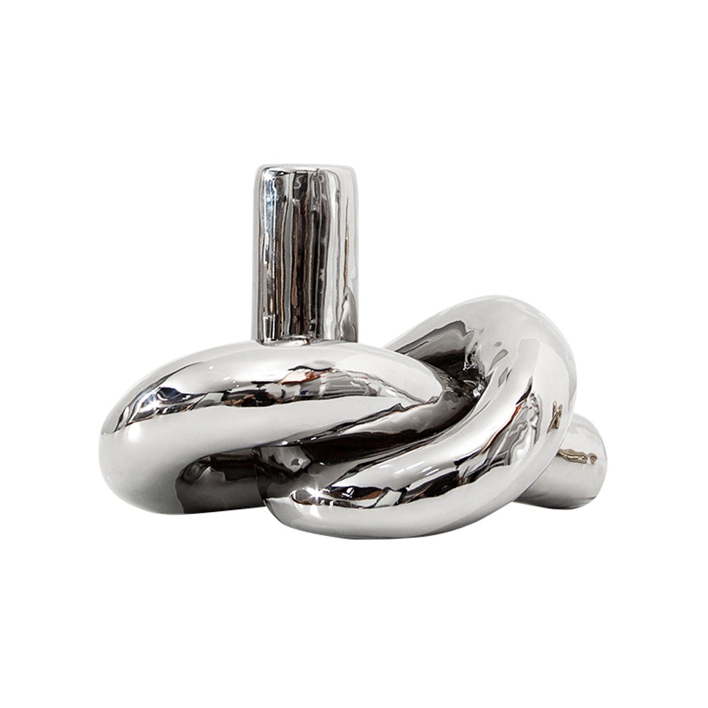 Chrome Ceramic Bud Vase FA-D21101C