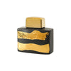 Black & Gold Ceramic Jar - Short FA-D22001B
