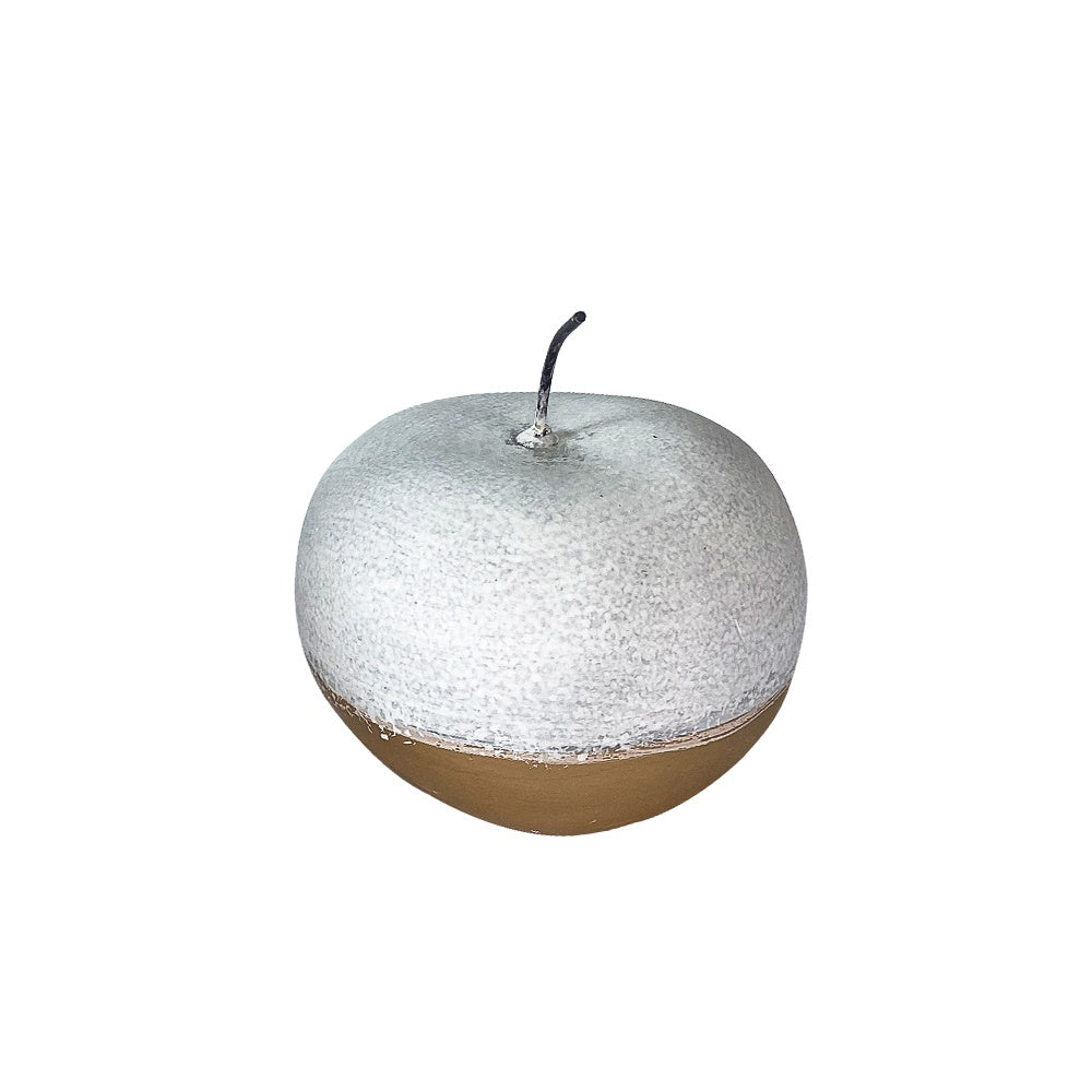 Grey & Gold Ceramic Apple FA-D22012B