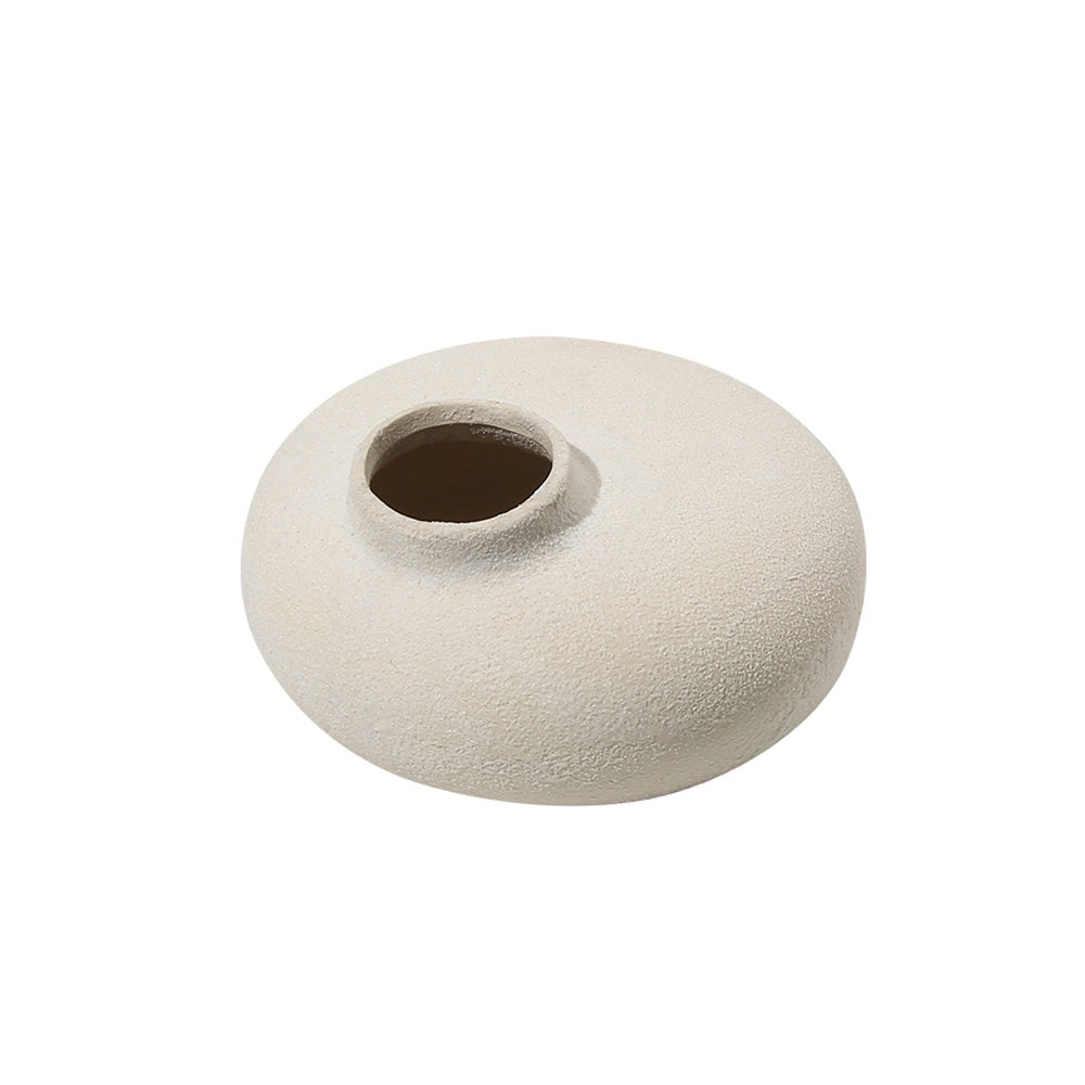 Antique Sand Ceramic Vase - Medium FA-D22080B