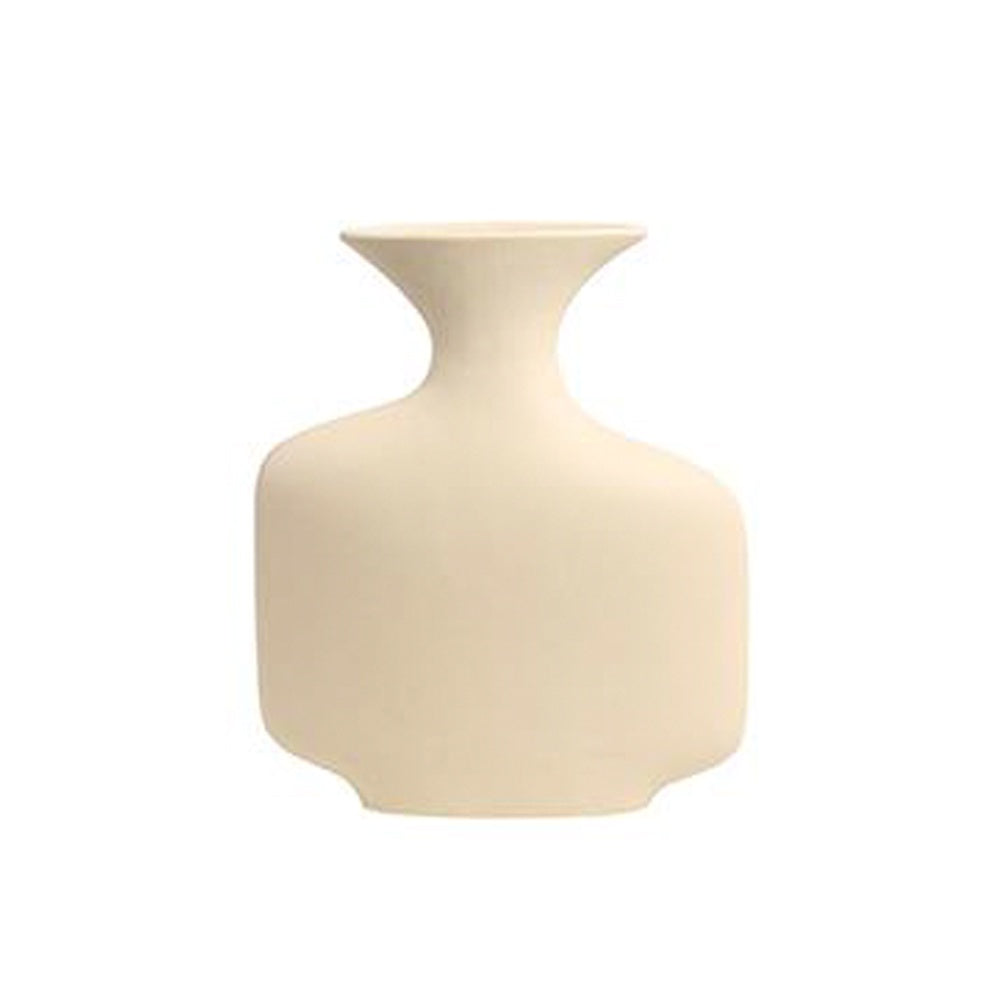 Cream Ceramic Vase FD-D22122