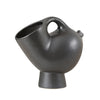 Black Ceramic Abstract Vase FA-D22132A