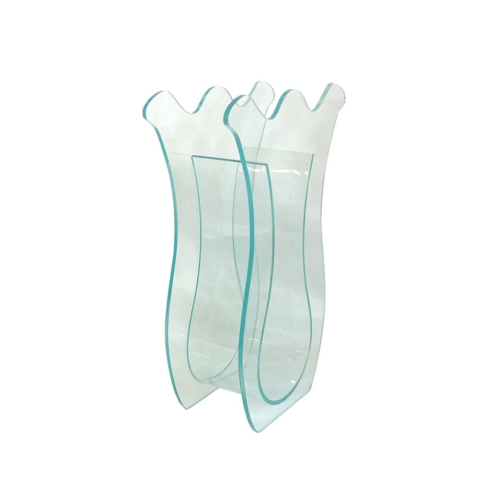 Blue Tulip Acrylic Vase FB-063-BL