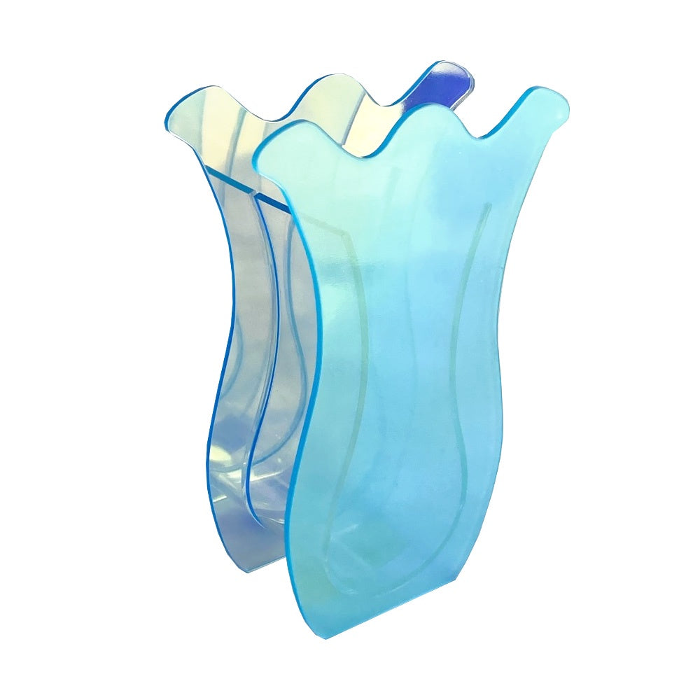 Iridescent Tulip Acrylic Vase FB-063-IR