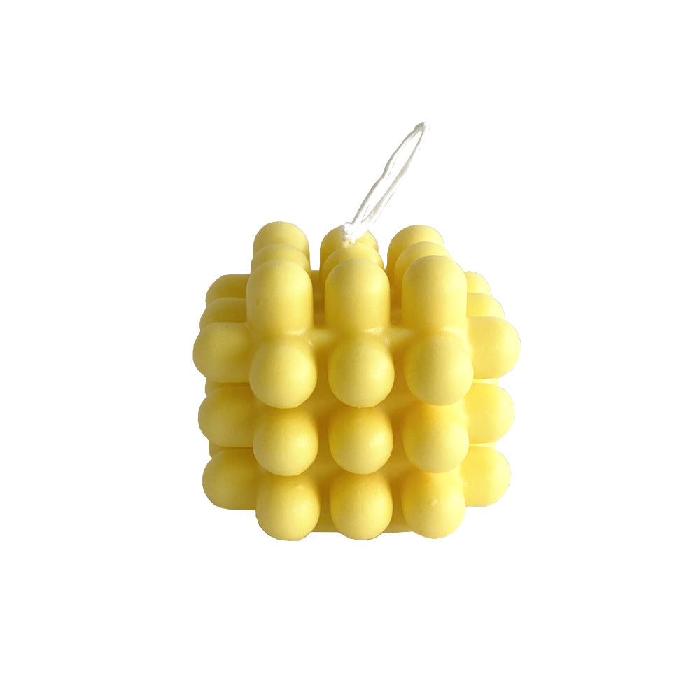 Large Bubble Candle - Yellow FB-064-Y