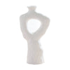 White Textured Ceramic 'Y' Vase - Large FB-096-L