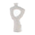 White Textured Ceramic 'Y' Vase - Large FB-096-L