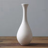 White Ceramic Bud Vase FB-097-C