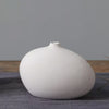 White Ceramic Bud Vase FB-097-L