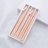 Box of 4 Tapered Candles - Deep Champagne FB-115-C