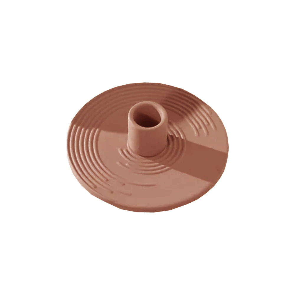 Clay Ceramic Candleholder FB-124-R