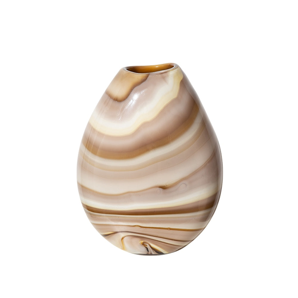 Earth Toned Glass Vase FB-E23028A