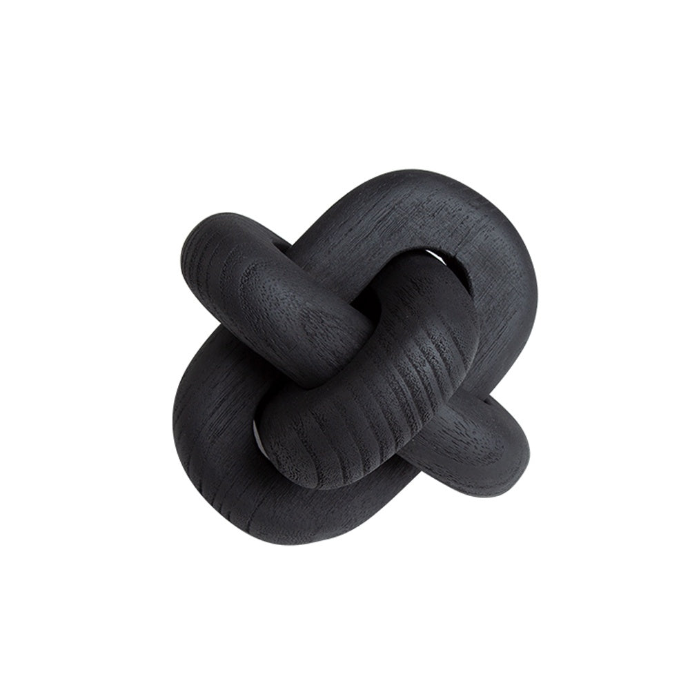 Decorative Wooden Orb - Black FB-MC23002B