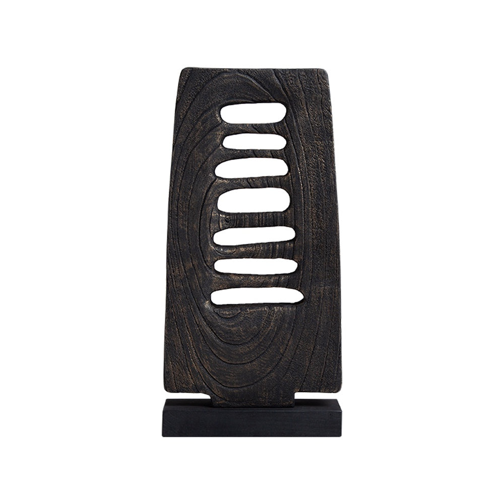 Black Wooden Sculpture FB-MC23005