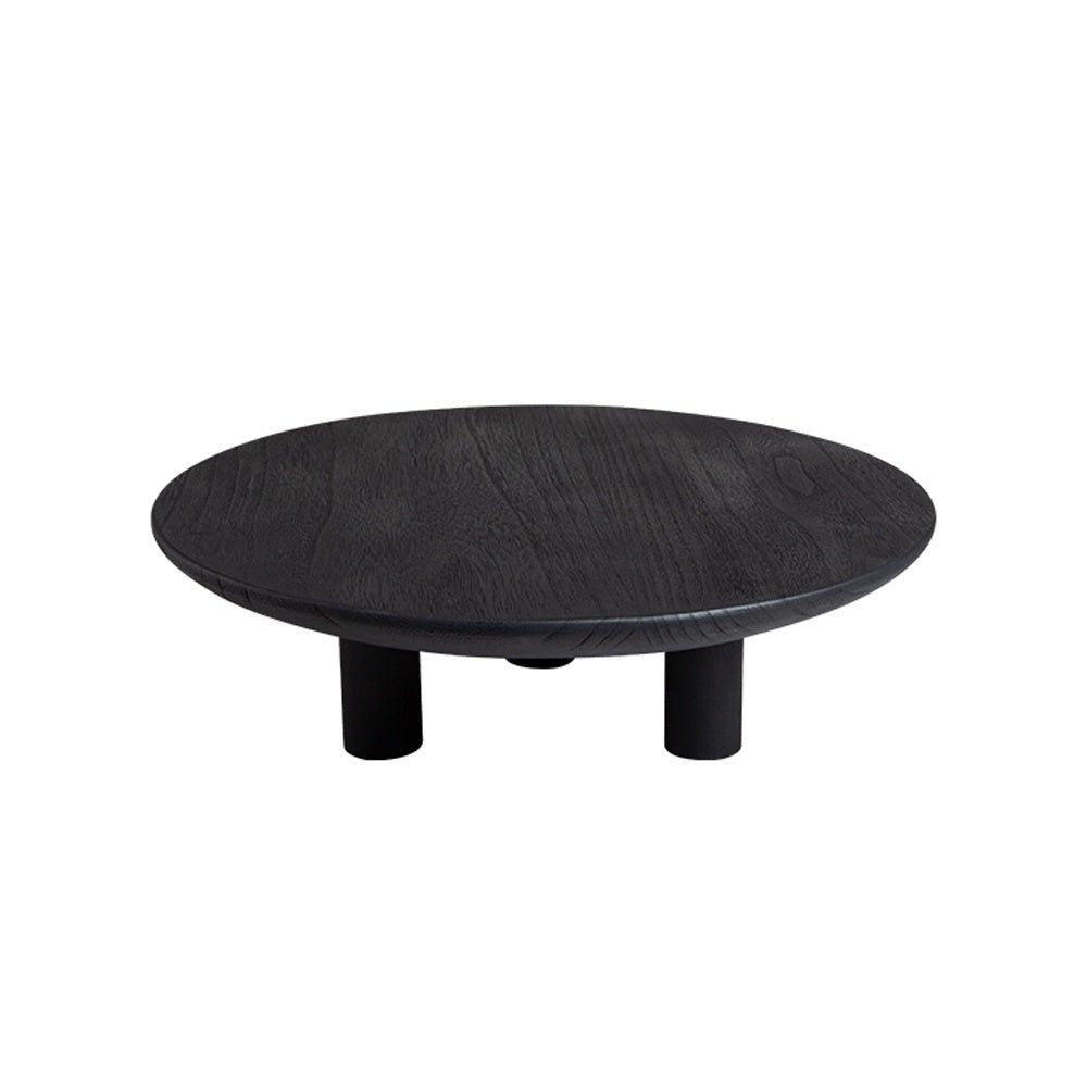 Black Wooden Decorative Tray with Legs FB-MC23008