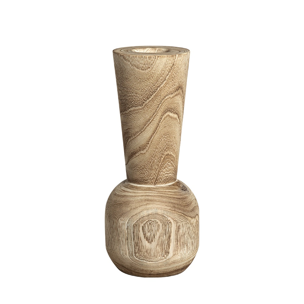 Natural Wooden Vase FB-MC23013