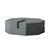 Grey Faux Leather Box with Metal Detail - Large FB-PG2118A