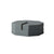 Grey Faux Leather Box with Metal Detail - Medium FB-PG2118B
