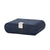 Blue Suede Box with Silver Metal Detail - Large FB-PG2124A