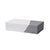 Ivory & Grey Faux Leather Box - Large FB-PG2138A