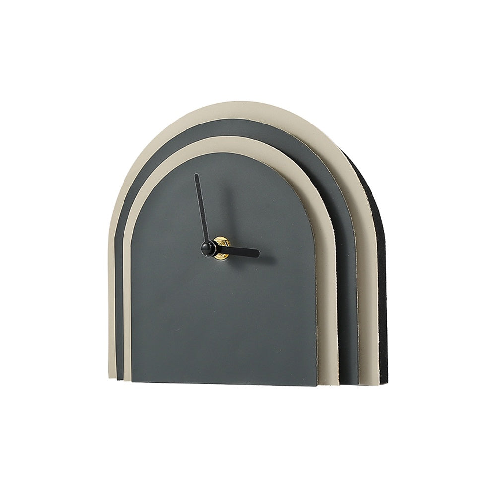 Deep Blue Leather Clock FB-PG2208B
