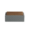 Faux Leather & Wood Storage Box FB-PG23011B