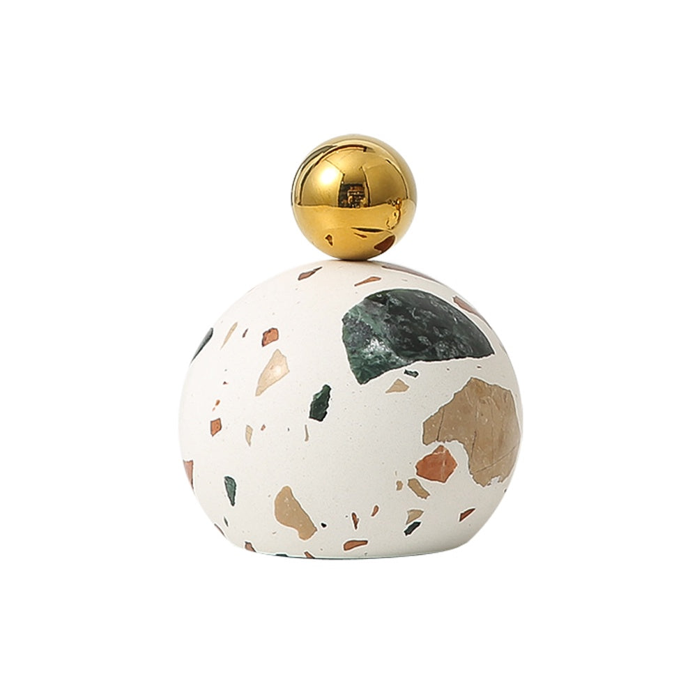 Terrazzo & Stainless Steel Décor - Large FB-T2205A