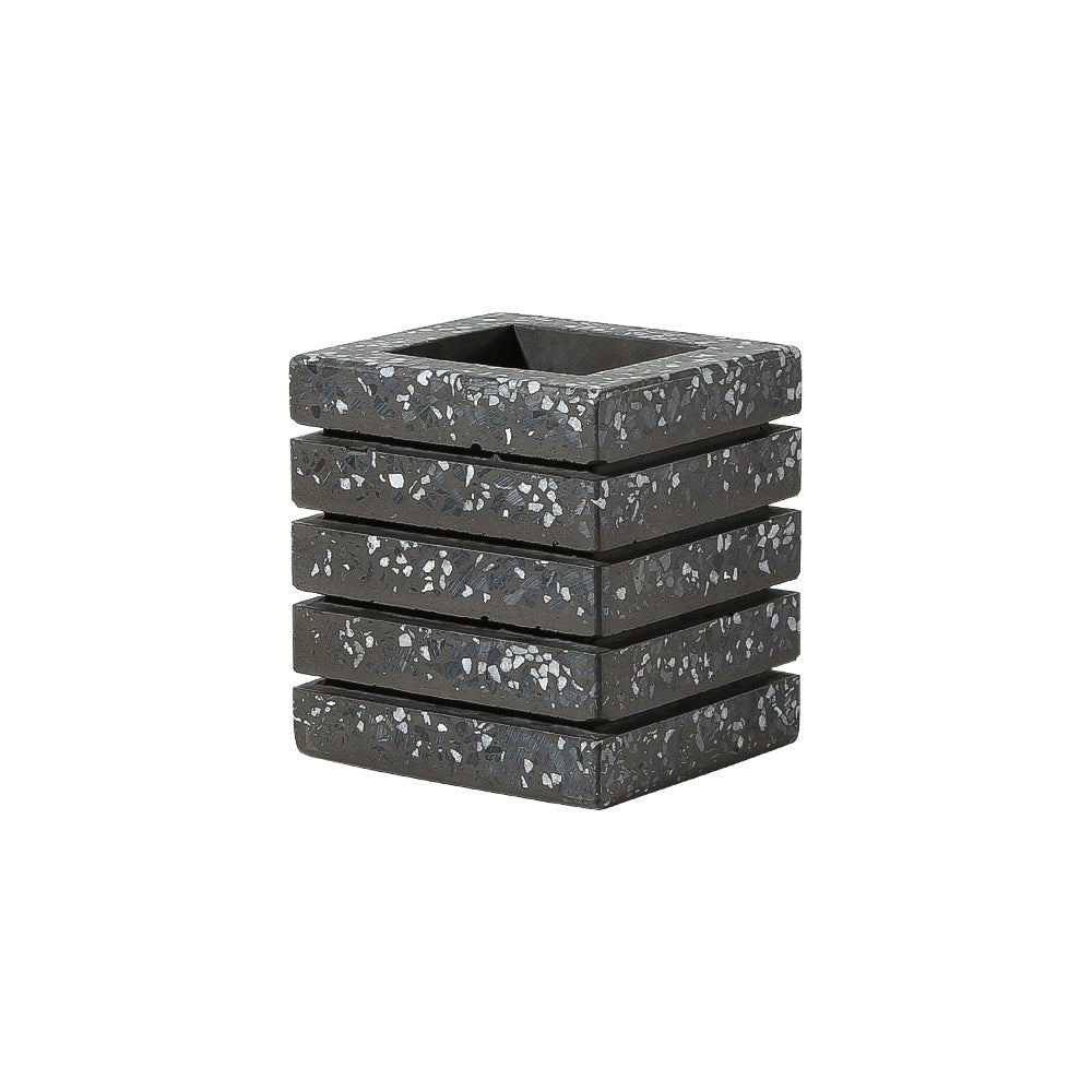 Grey Terrazzo Square Vase FB-T2214B