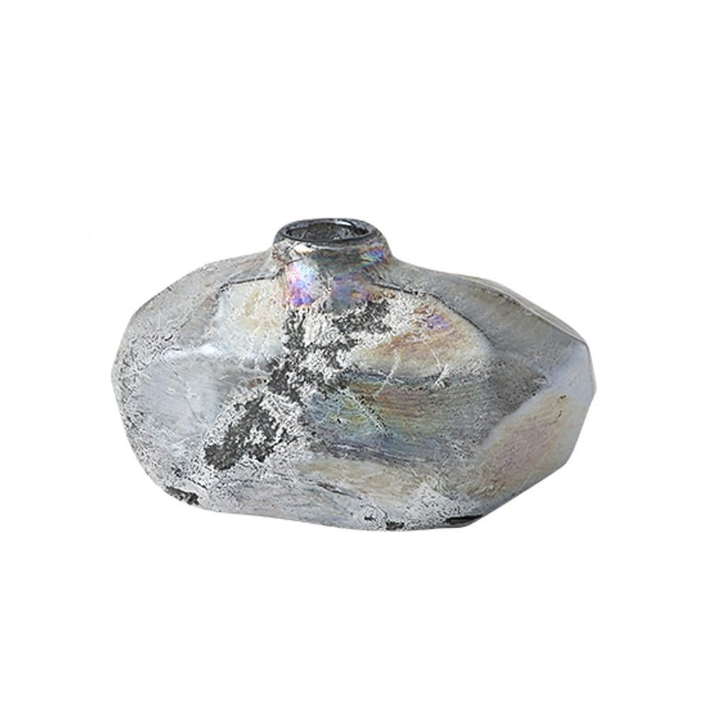 Light Grey Speckled Glass Vase - B FB-ZS2119B