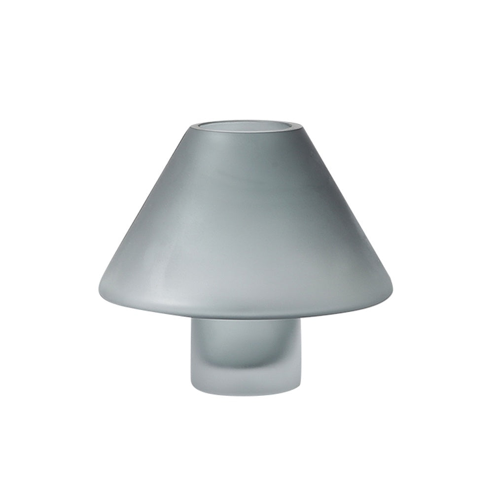 Smoked Grey Glass Vase - Wide FB-ZS2126B