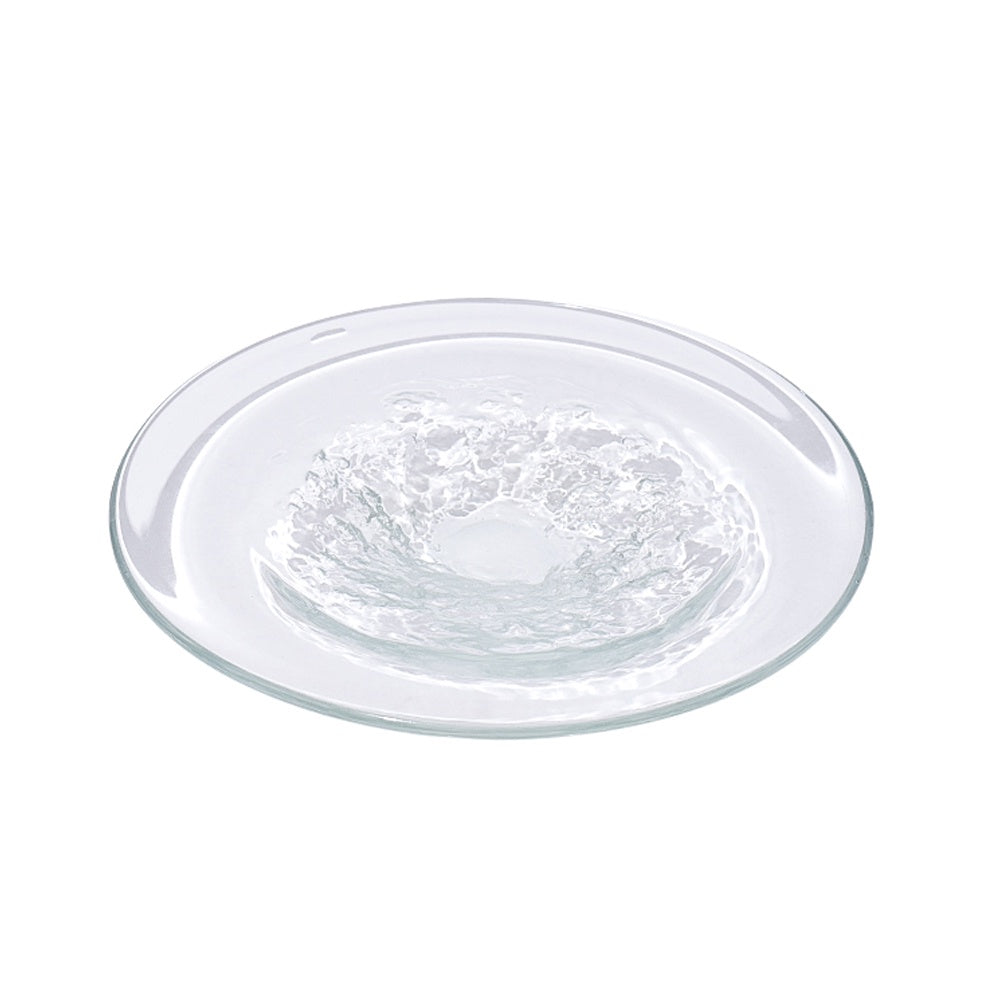 Clear Glass Speckled Decorative Bowl FB-ZS2139