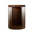 Wood & Ombre Glass Cylindrical Vase FB-ZS2221B