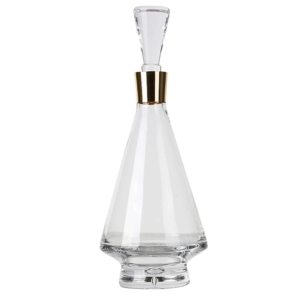 Glass Decanter with Gold Detail FC-CJ2001A