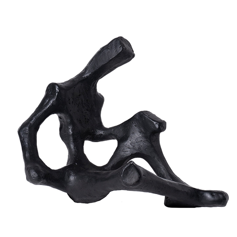 Black Abstract Figurative Sculpture FC-SZ2146