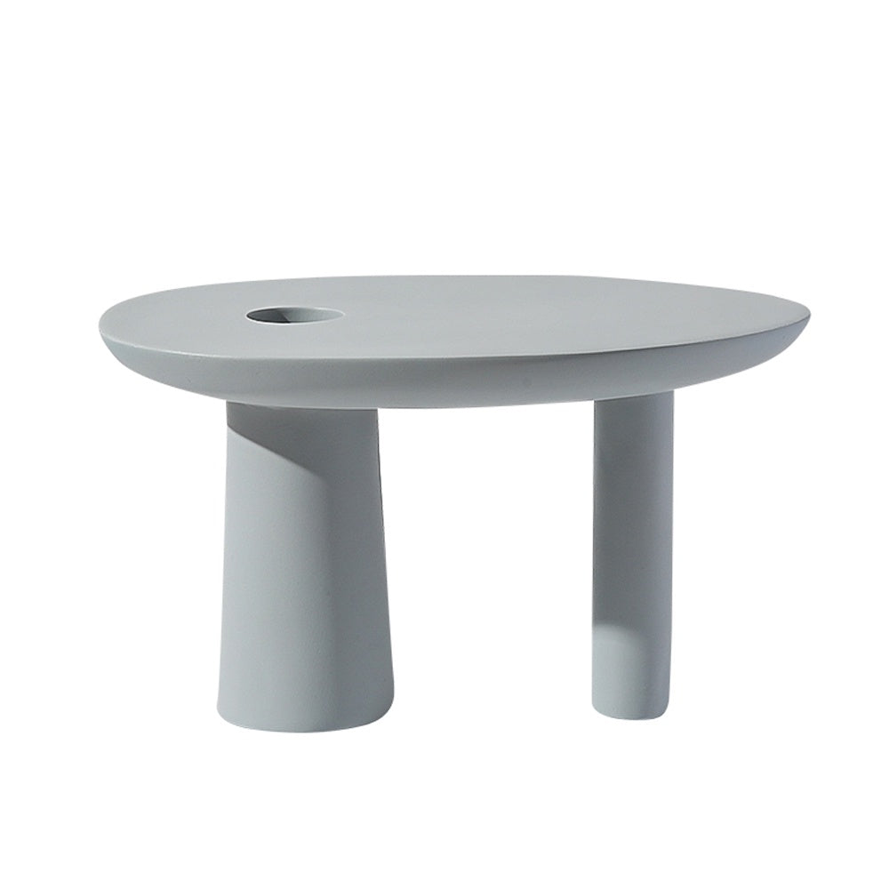 Grey Resin Pedestal Tray FC-SZ2163B