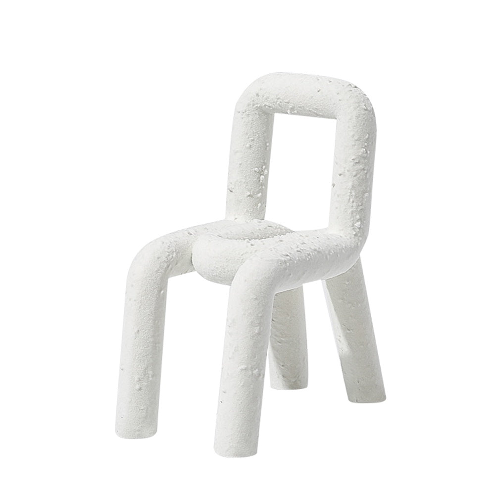 White Resin Chair Décor FC-SZ2182A