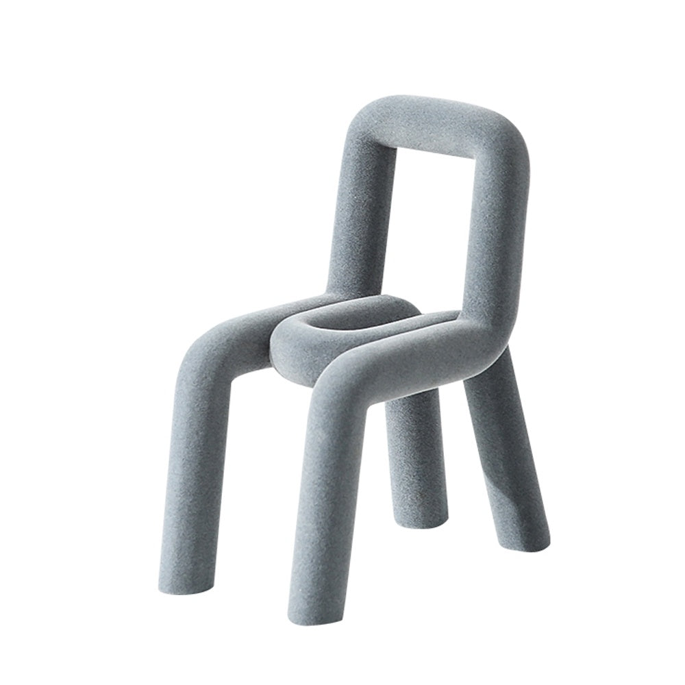 Grey Resin Chair Décor FC-SZ2182B