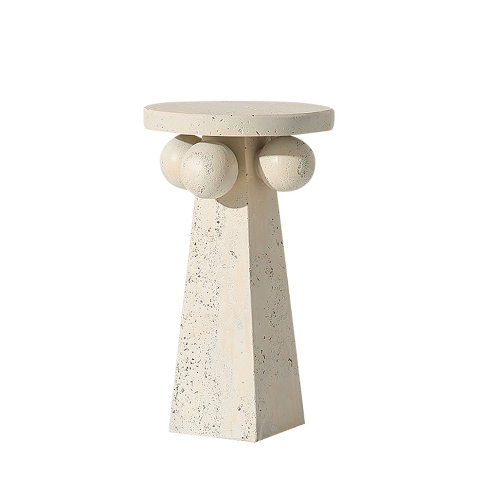 Beige Resin Pedestal - A FC-SZ2187A
