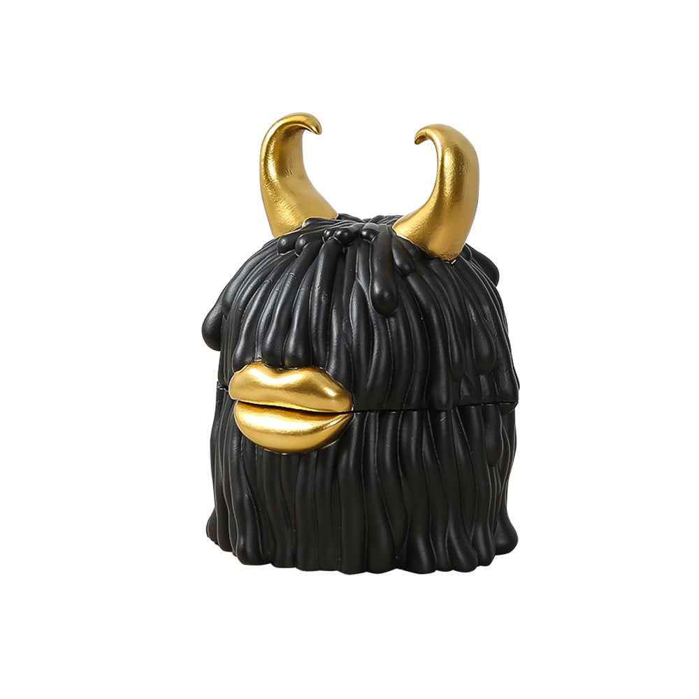 Black Monster Resin Jar FC-SZ22013