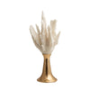 White Resin Coral Décor with Gold Base FC-SZ23033A