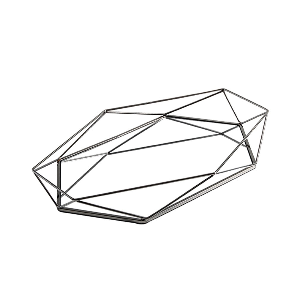 Metal & Mirror Geometric Bowl FC-W1916A