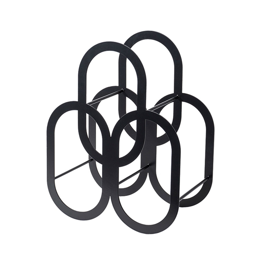 Black Metal Wine Rack FC-W2113