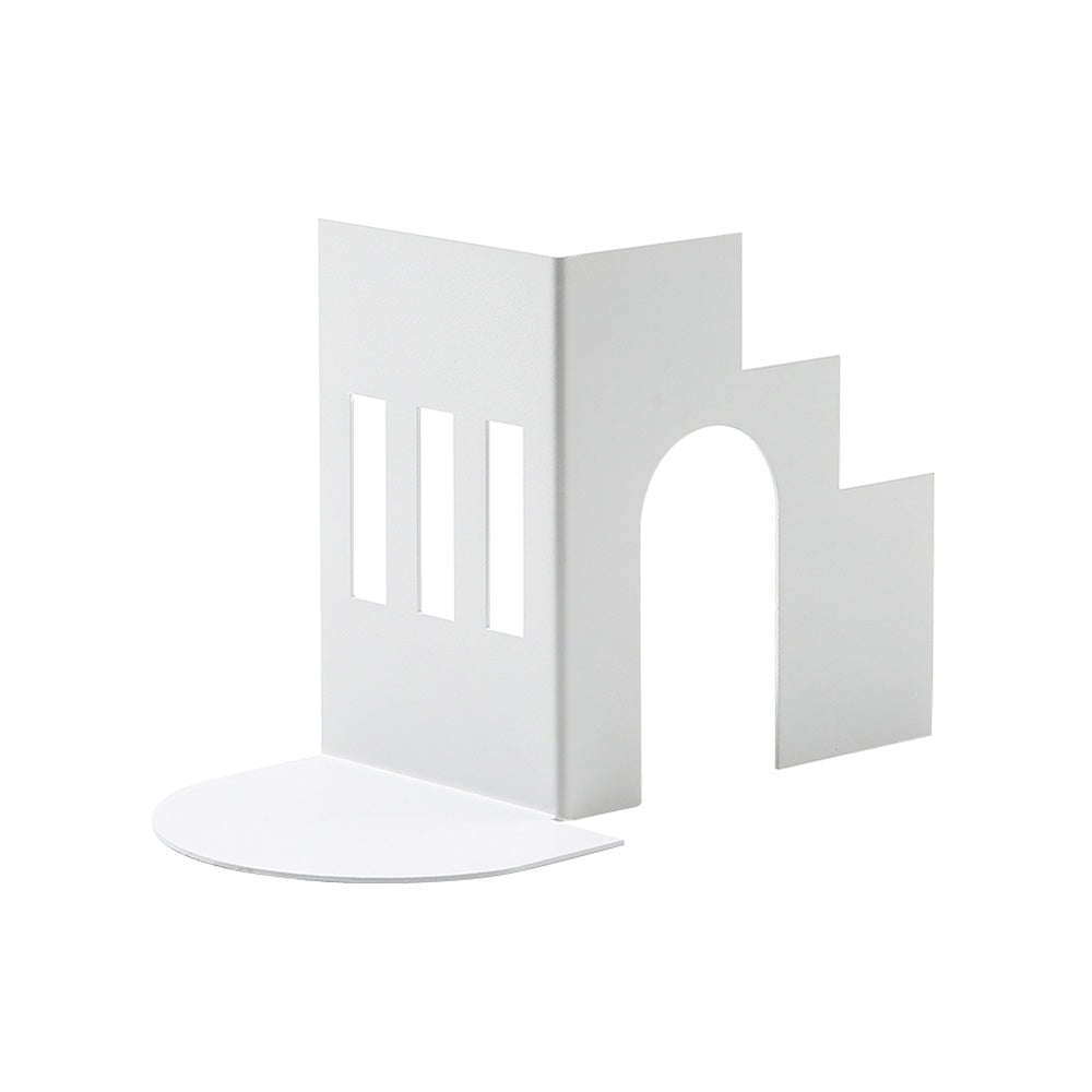 White Metal Step Book Stand FC-W22003A