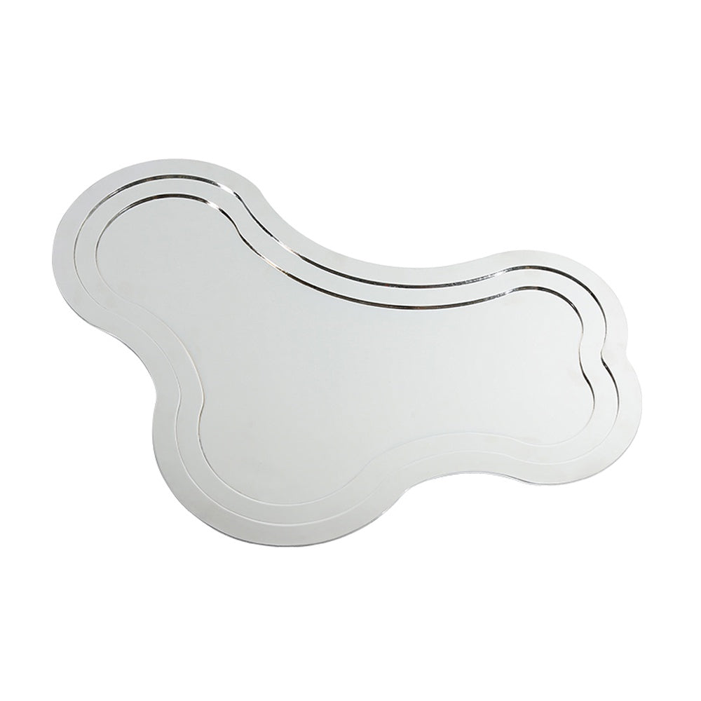 Chrome Metal Cloud Tray FC-W22017