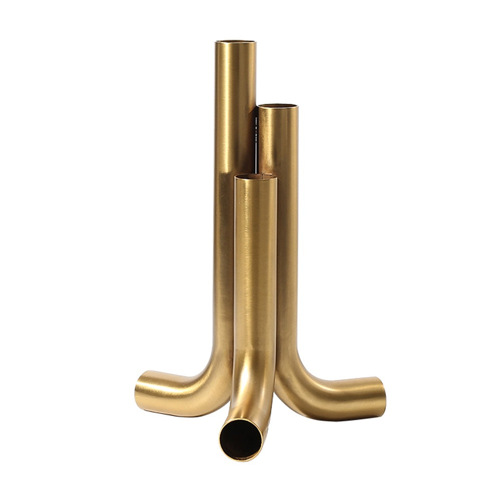 Gold Metal Vase FC-W22018B