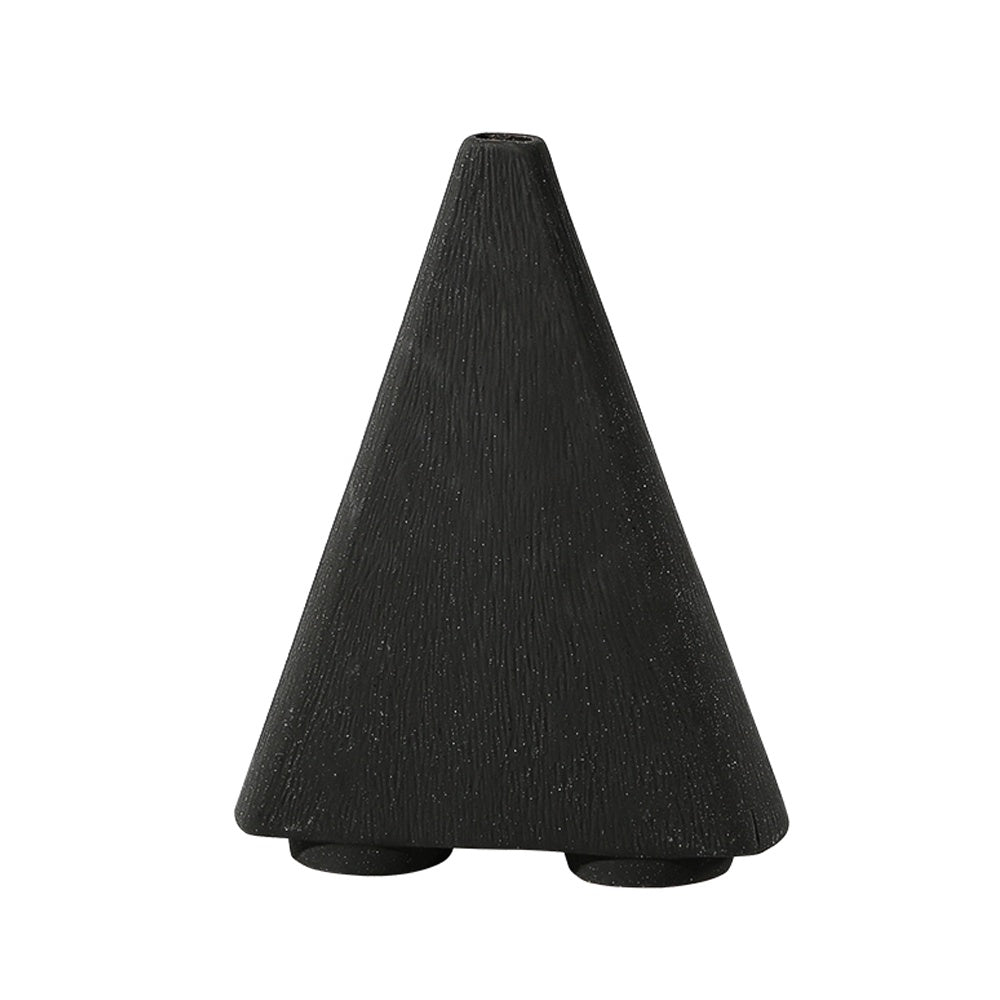 Black Ceramic Alpine Vase - Tall FD-D22030A