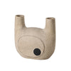 Beige Ceramic Double Mouth Vase FD-D22084B